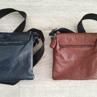 2 бр. мъжки чанти от естествена кожа , снимка 2 - Чанти - 43230312