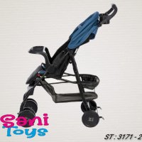 Лятна детска количка ZIZITO Adel, синя, снимка 4 - Детски колички - 38205603