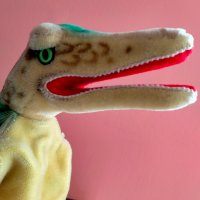 Колекционерска играчка Steiff Crocodile Театрален Крокодил, снимка 9 - Колекции - 37759244