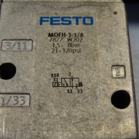 Пневматичен разпределител Festo MF, MCH, MFH , снимка 4 - Резервни части за машини - 32250175