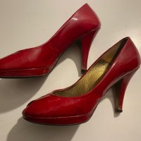 Елегантни обувки естествена кожа 38 номер, снимка 4 - Дамски обувки на ток - 43145103