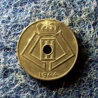 10 цента Белгия 1944 - цинк, снимка 3 - Нумизматика и бонистика - 26484973