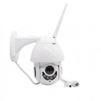 WI-FI-Full HD Безжична куполна въртяща се камера за видео наблюдение+Адаптер, снимка 6 - HD камери - 33182373