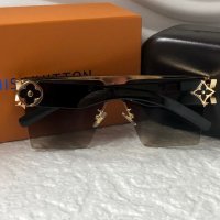 -22 % разпродажба Louis Vuitton 2023 висок клас дамски слънчеви очила маска Мъжки Унисекс, снимка 10 - Слънчеви и диоптрични очила - 38999588