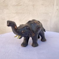 Колекционерски кожен слон №1106, снимка 4 - Антикварни и старинни предмети - 34706786