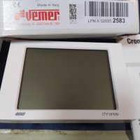 Vemer Ve453700 Chronos 230 - Стенен хронотермостат със седмично програмиране, снимка 2 - Друга електроника - 43986333