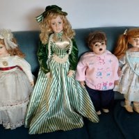 колекционерски порцеланови кукли , снимка 1 - Кукли - 43092757