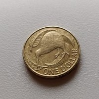 1 долар 1990 Нова Зеландия - №2, снимка 1 - Нумизматика и бонистика - 40404120