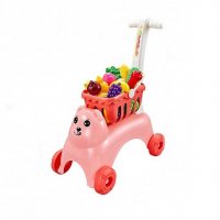 Детска количка за пазаруване с продукти , снимка 2 - Играчки за стая - 39758588