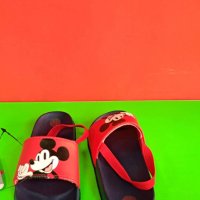 Английски детски сандали-джапанки Мики Маус, снимка 3 - Детски джапанки - 37307945