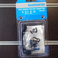 Адаптер/ Преходник за задна дискова спирачка Shimano XTR 180мм/ M-MA90 P/S Postmount, снимка 1 - Части за велосипеди - 35479689