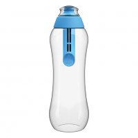 DAFI – бутилка за пречистване на вода – светло синя, 500 мл, снимка 1 - Други спортове - 27635028