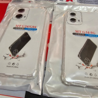Motorola Moto G24,Moto G34 прозрачен подсилен силикон, снимка 1 - Калъфи, кейсове - 44847203