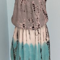 Двупластова индийска памучна рокля / голям размер , снимка 7 - Рокли - 28430458