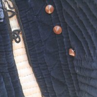 Елече от народна носия тъмно синьо, снимка 8 - Антикварни и старинни предмети - 38258452