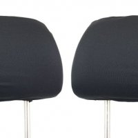 Комплект Калъфки за облегалки за глава на Кола Бус бели и черни 2 броя, снимка 4 - Аксесоари и консумативи - 32268344