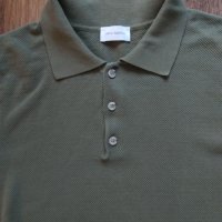 artu napoli mens green polo shirt - страхотна мъжка блуза С, снимка 2 - Блузи - 44005170