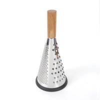 Кръгло ренде с дървена дръжка от неръждаема стомана 🌀🔪, снимка 2 - Аксесоари за кухня - 43574405