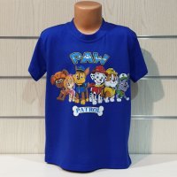 Нова детска тениска с дигитален печат PAW Patrol (Пес патрул) в цвят ротманс, снимка 5 - Детски тениски и потници - 37355434