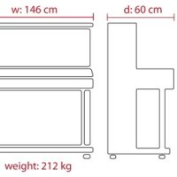 Ново пиано FEURICH 115 , снимка 2 - Пиана - 42977329