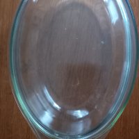 Елипсовидна купа от йенско стъкло , снимка 2 - Други - 43143476