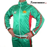 Мъжки спортен екип БЪЛГАРИЯ, бяло, зелено, червено, полиестер, снимка 3 - Спортни дрехи, екипи - 43086249