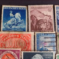 Пощенски марки серия DEUTSCHES REICH много стари уникати за колекционери - 21716, снимка 4 - Филателия - 36682380