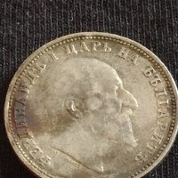 Сребърна монета 1 лев 1910г. Царство България Фердинанд първи за КОЛЕКЦИОНЕРИ 43013, снимка 9 - Нумизматика и бонистика - 43846544