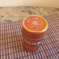 Метална кутия от китайски чай 1950г, снимка 2 - Други ценни предмети - 28081703