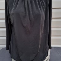 Дамска черна блуза с дълъг ръкав - модел 37, снимка 3 - Блузи с дълъг ръкав и пуловери - 39225368
