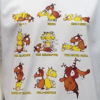 Нова мъжка забавна тениска с трансферен печат Секс пози, кози, закачки, снимка 2 - Тениски - 28295659
