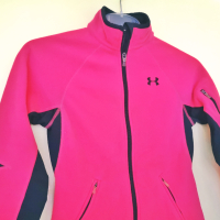 Under Armour Hiking Fleece / XS-S* / дамска спортна блуза яке полар флиис Polartec / състояние: ново, снимка 9 - Екипировка - 44880332