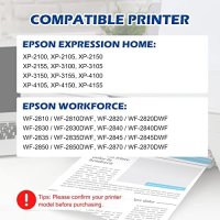 Нов Комплект 6 броя тонер касети мастило за офис принтер Epson, снимка 2 - Други стоки за дома - 40336717
