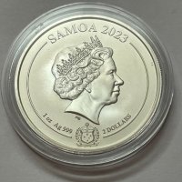 Сребърна монета Белия тигър - четримата пазители - 2023, снимка 4 - Нумизматика и бонистика - 39820763