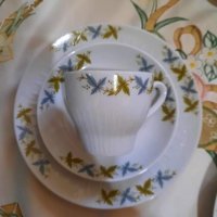 Сервиз за чай-"Bavaria"-кост.порцелан. Закупен от Германия., снимка 2 - Сервизи - 34878954