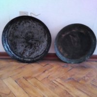 Медни тави стари, изработени ръчно от български майстори в различни времена., снимка 8 - Антикварни и старинни предмети - 40054423