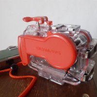 Аксесоар OLYMPUS PT-041 Underwater Case Подводен бокс., снимка 2 - Фотоапарати - 39479014