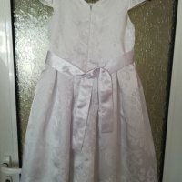 Официална бяла рокля , снимка 2 - Детски рокли и поли - 40597281