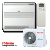 Инверторен климатик Toshiba Bi-flow RAS-B10J2FVG-E1 / RAS-10J2AVSG-E - подов тип, снимка 1 - Климатици - 37309645