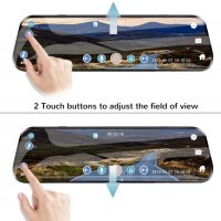 Нов Видео регистратор 1080P FULL HD огледало с 2 камери Led дисплей 10” тъч скрийн, снимка 4 - Аксесоари и консумативи - 37871393