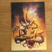 Еротична картичка от картина на Борис Валеджо - Песен на серените - изд.80т  18+, снимка 1 - Други - 27109849