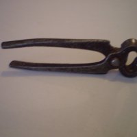 Стари ковани клещи керпеден занаятчийски инструмент, снимка 6 - Колекции - 40485401