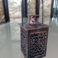 метален фенер за окачване от Мароко, снимка 2 - Декорация за дома - 38813606