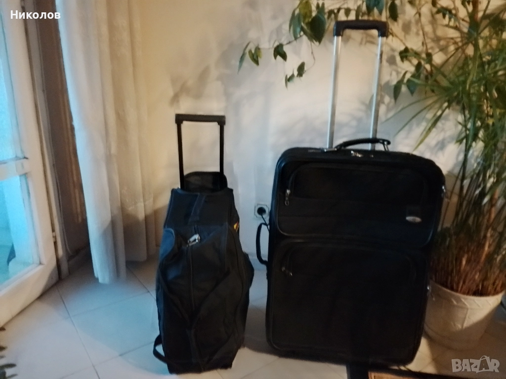 Куфари 2бр колелца "65/50/25см" 12€,"40/50/30см"нов "8€"!+Доставка!, снимка 1