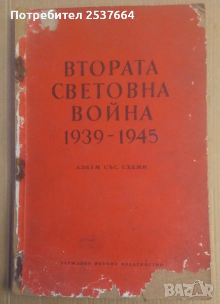 Втората Световна война 1939-1945  Албум схеми и карти, снимка 1