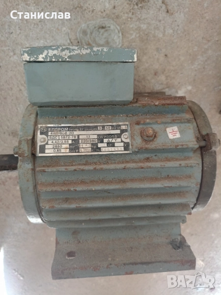 Ел.двигател ЕЛПРОМ Троян 220/380V 1.1kW, снимка 1