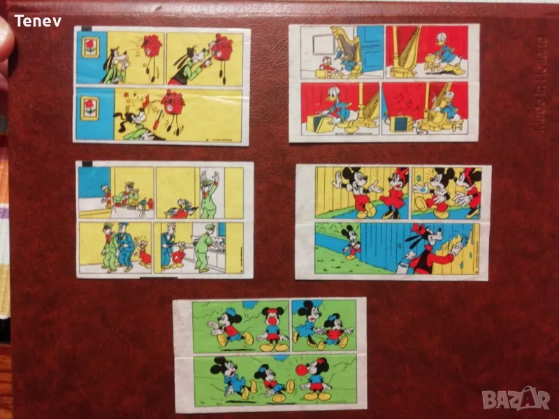 Картинки от дъвки Donald - 6 бр., снимка 1