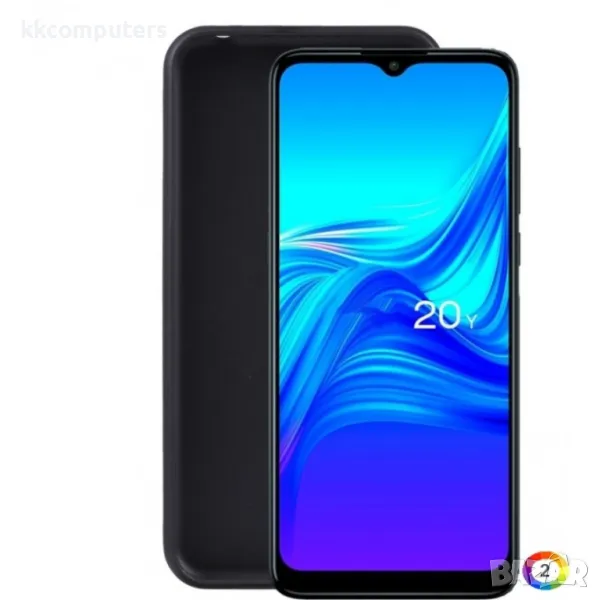 TCL 20Y / 20E Силиконов Калъф TPU и Протектор, снимка 1