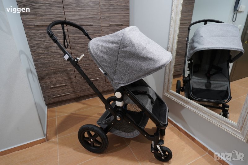 Дизайнерска количика Bogaboo Cameleon 3 Melange Grey + Бонуси Stokke, снимка 1