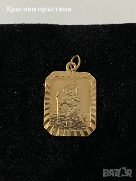 Златен медальон , снимка 1